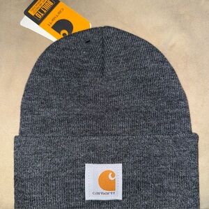 Carhartt Charcoal Knit Hat NEW